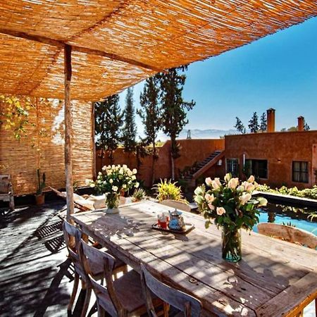 Aux Portes De Marrakech Villa Arts & Deco Avec Piscine Marrákes Kültér fotó